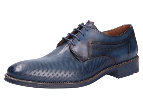 Business Schuhe blau Herren Schnürschuhe 45