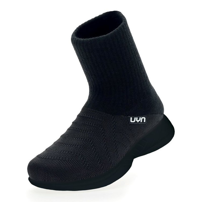 UYN 3D Ribs Stiefel Metal mit schwarzer Sohle Damen black 41